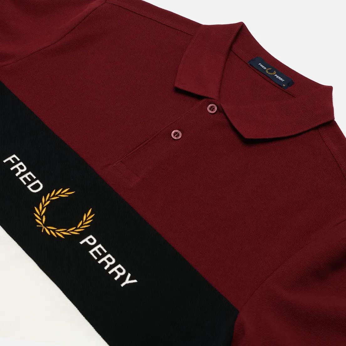 Fred Perry Мужское поло Embroidered Panel