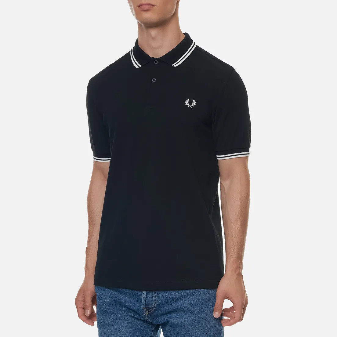 Fred Perry Мужское поло M3600 Twin Tipped