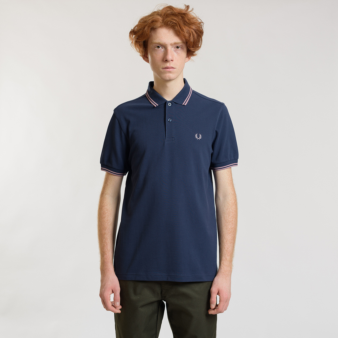 Fred Perry Мужское поло M3600 Twin Tipped