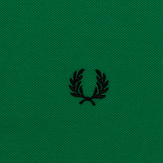 Мужское поло Fred Perry M3600 Twin Tipped Electric Green/White/Black