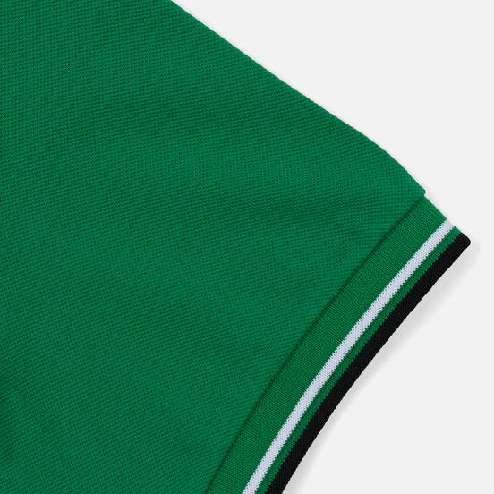 Мужское поло Fred Perry M3600 Twin Tipped Electric Green/White/Black