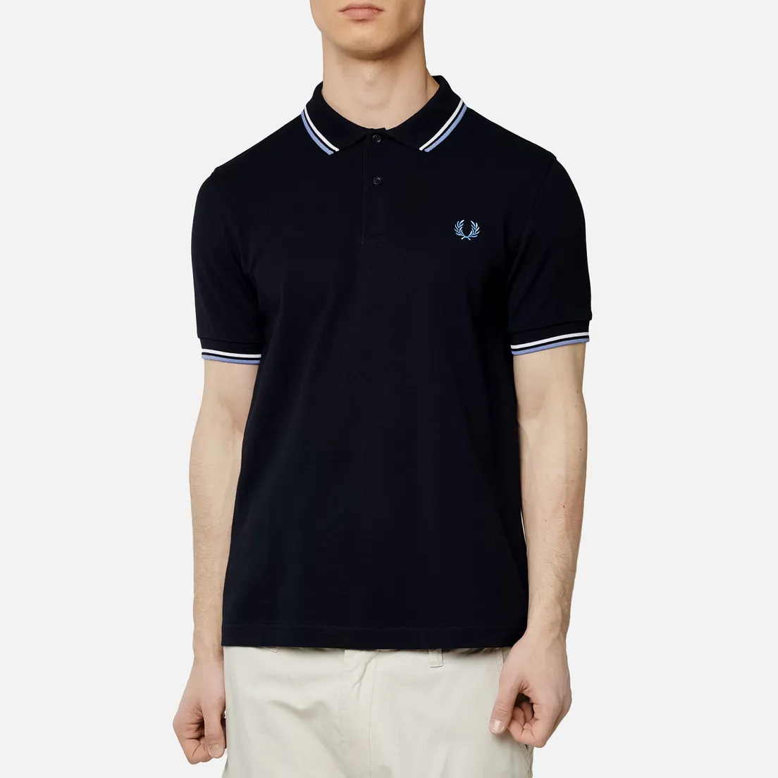 Fred Perry Мужское поло M3600 Twin Tipped