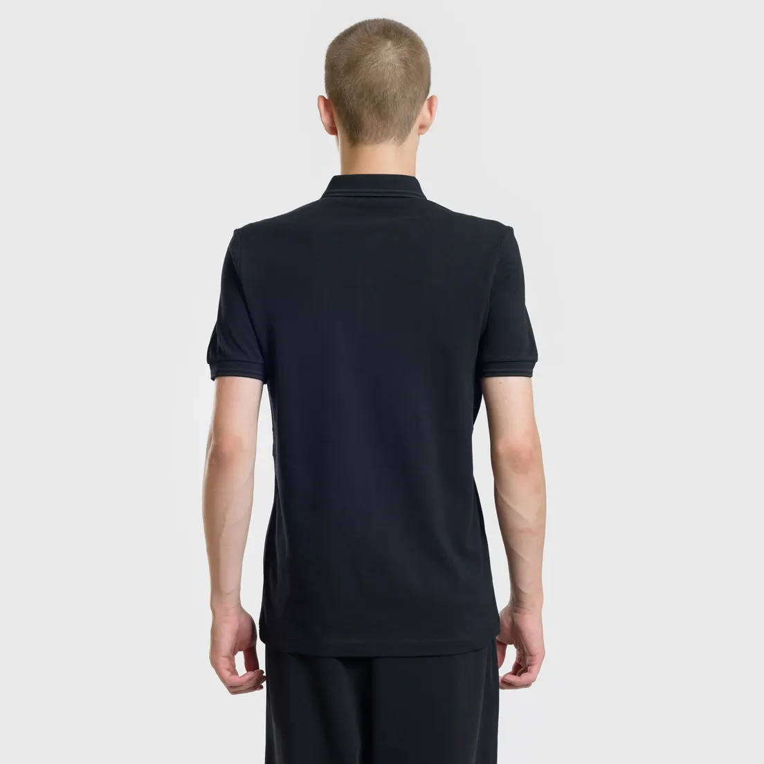 Fred Perry Мужское поло Printed Panel Pique