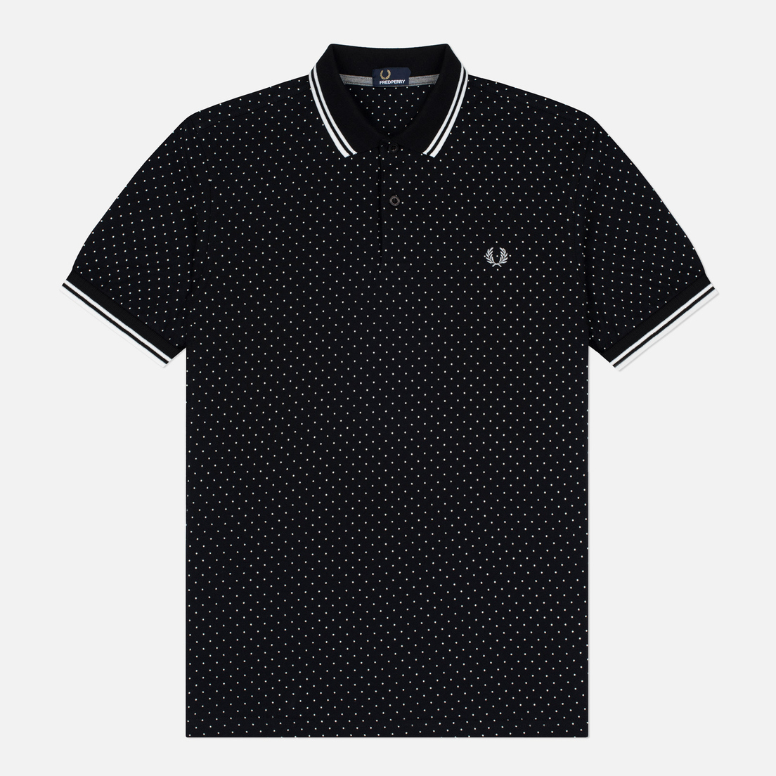 Fred Perry Мужское поло Printed Polka Dot