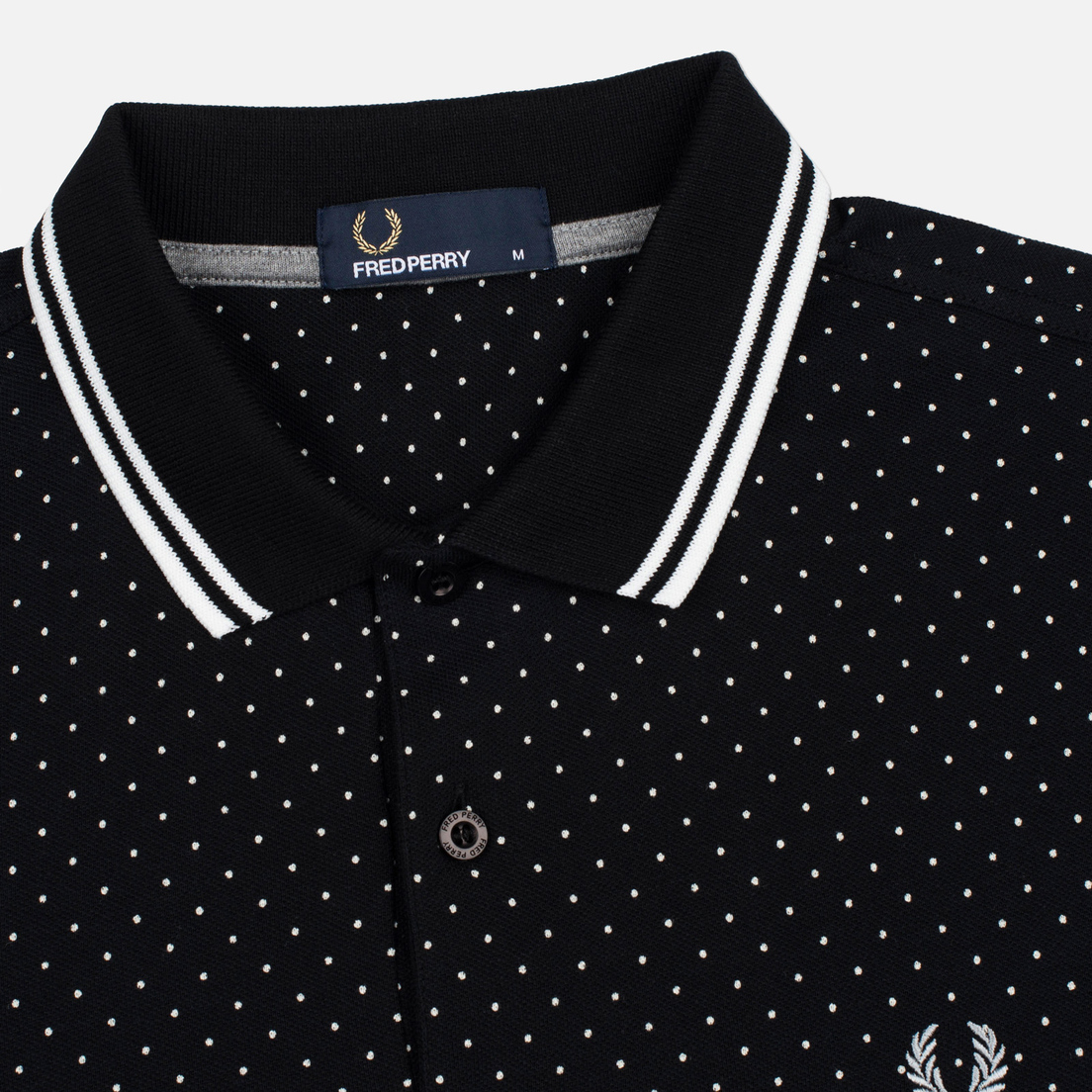 Fred Perry Мужское поло Printed Polka Dot