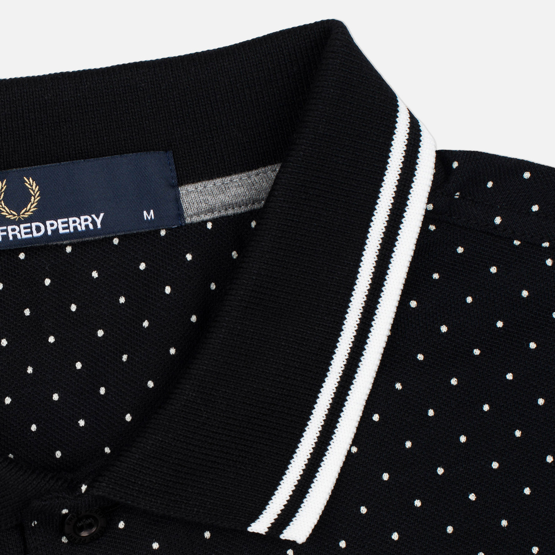 Fred Perry Мужское поло Printed Polka Dot