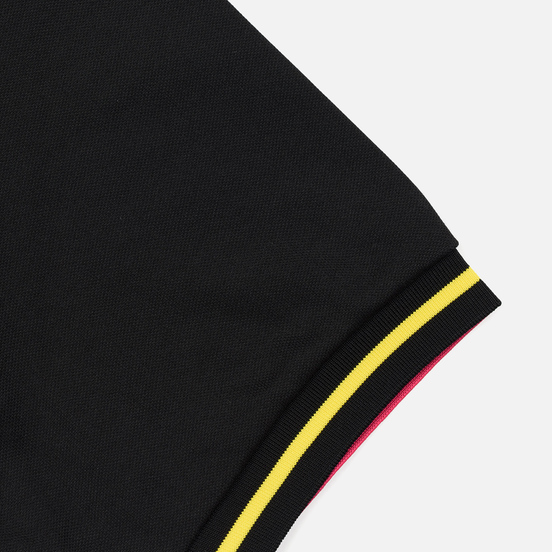 Мужское поло Fred Perry Process Colour Black