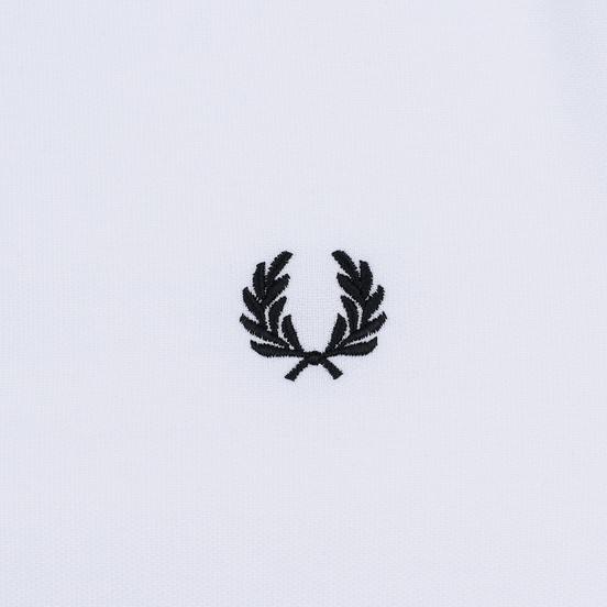 Мужское поло Fred Perry Process Colour White
