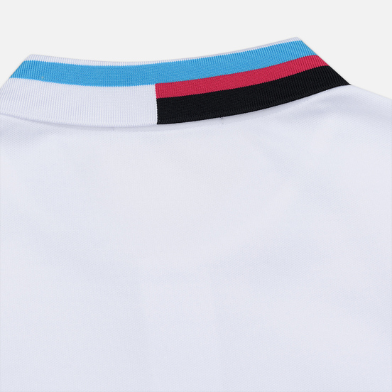 Мужское поло Fred Perry Process Colour White