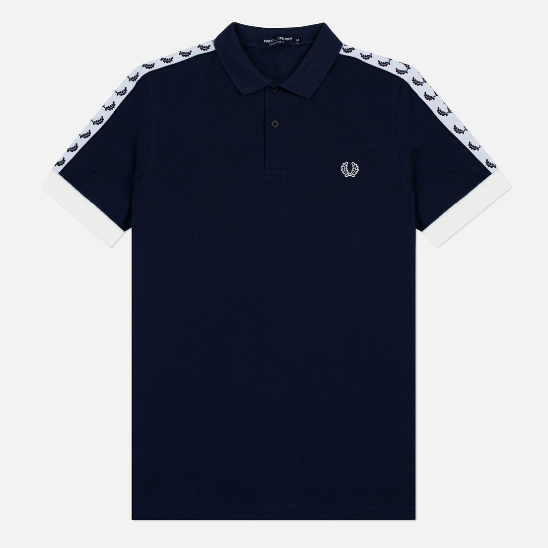 Fred perry taped sleeve polo best sale