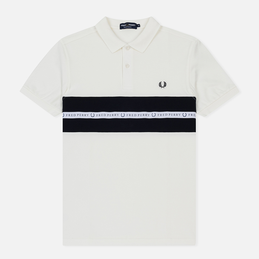 Fred Perry Мужское поло Sports Tape Pique