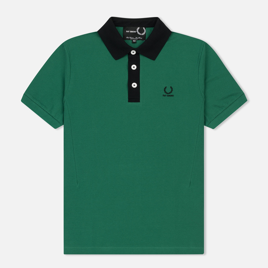 Мужское поло Fred Perry x Raf Simons Contract Collar Raf Green