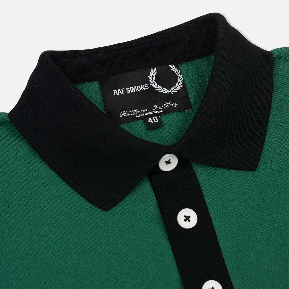 Fred Perry x Raf Simons Мужское поло Contract Collar
