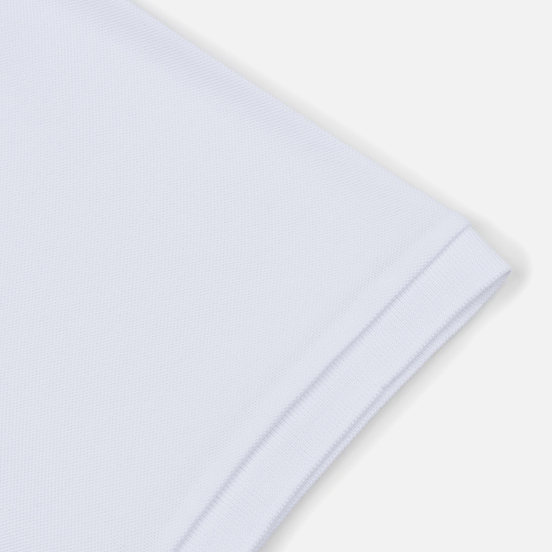 Мужское поло Fred Perry x Raf Simons Oversized Printed Pique White
