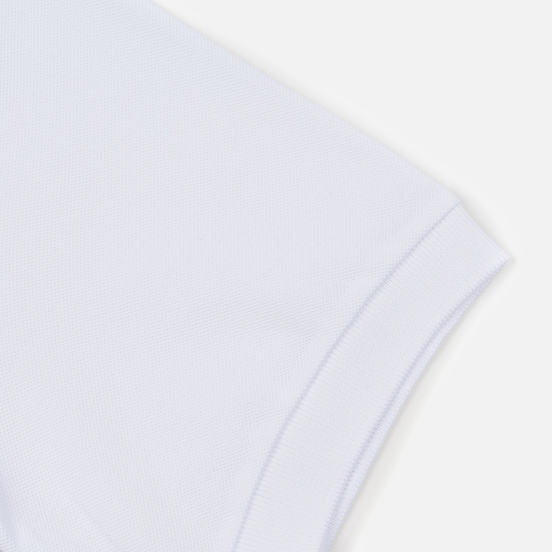 Мужское поло Fred Perry x Raf Simons Shoulder Print White
