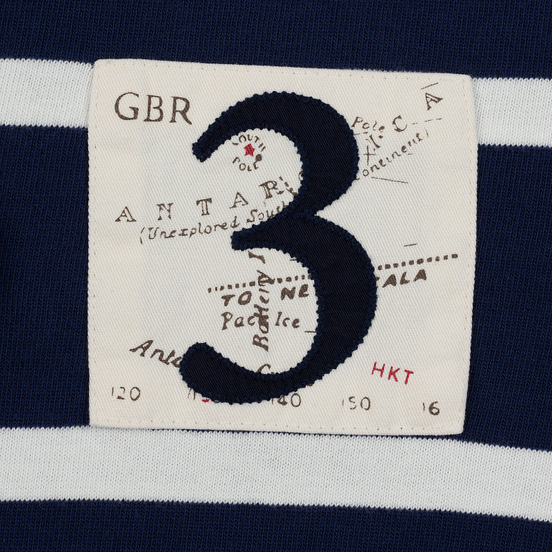 Мужское поло Hackett Logo HKT Star Rugby Ink