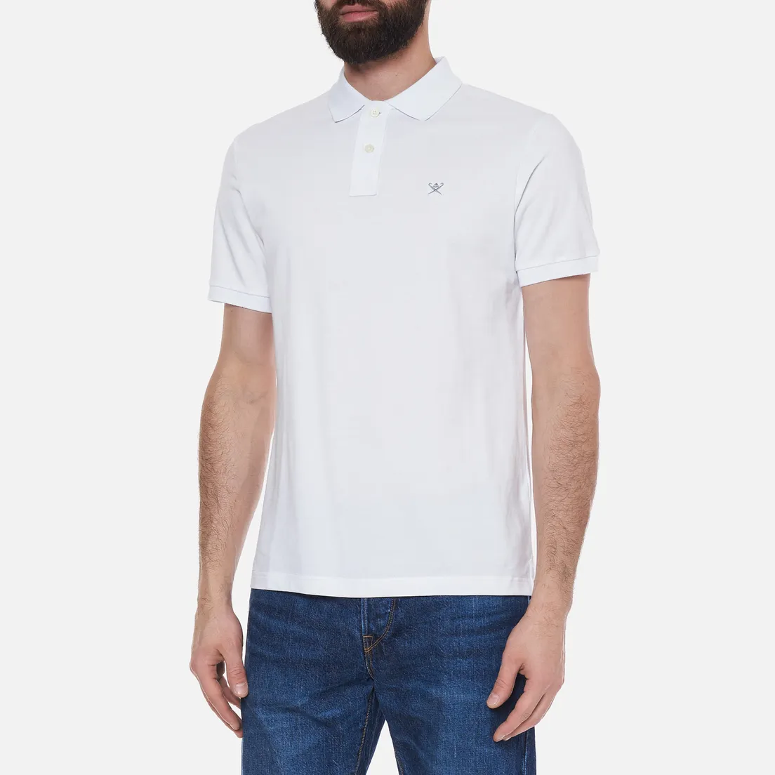 Hackett Мужское поло Slim Fit Logo