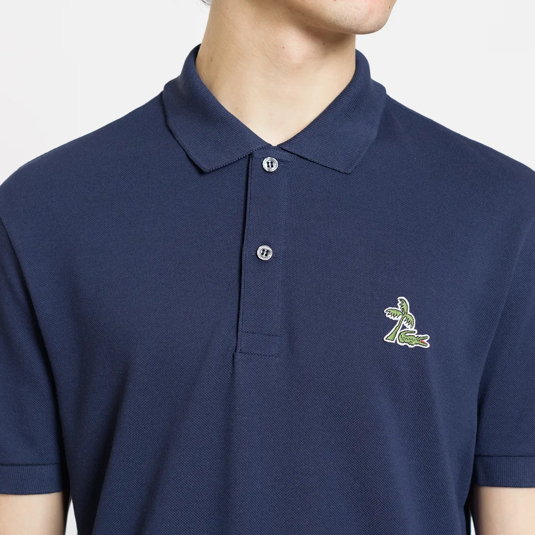 Lacoste Мужское поло Regular Fit Palm Tree Croc