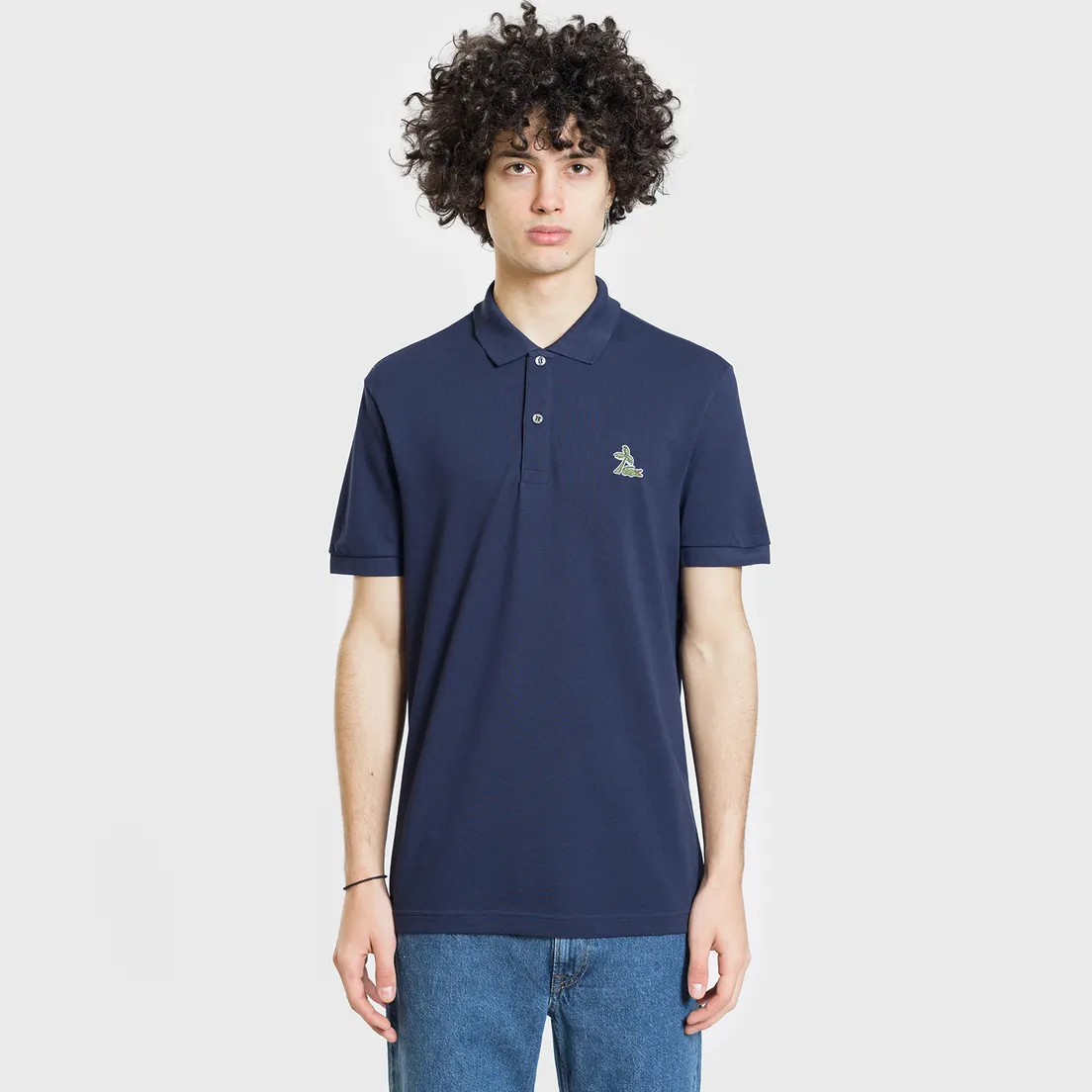 Lacoste Мужское поло Regular Fit Palm Tree Croc