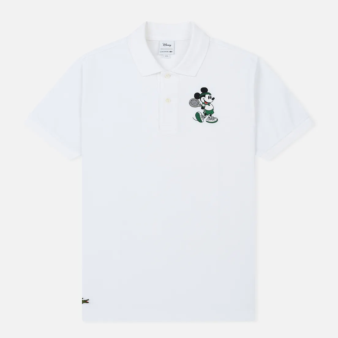 Lacoste Мужское поло x Disney Embroidered Mickey Mouse