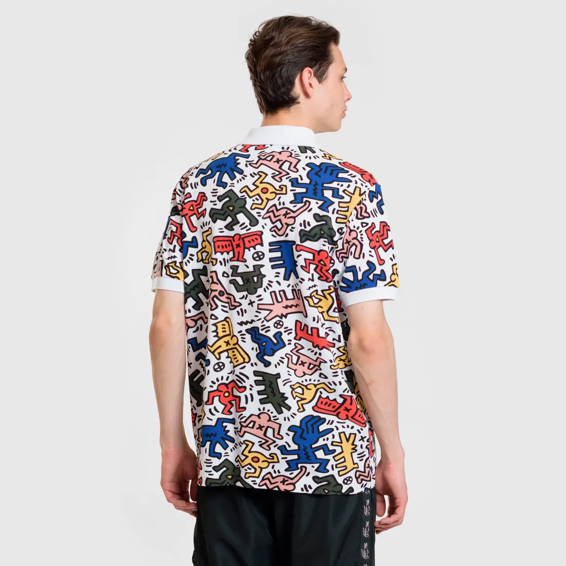 Lacoste Мужское поло x Keith Haring Print Classic Fit