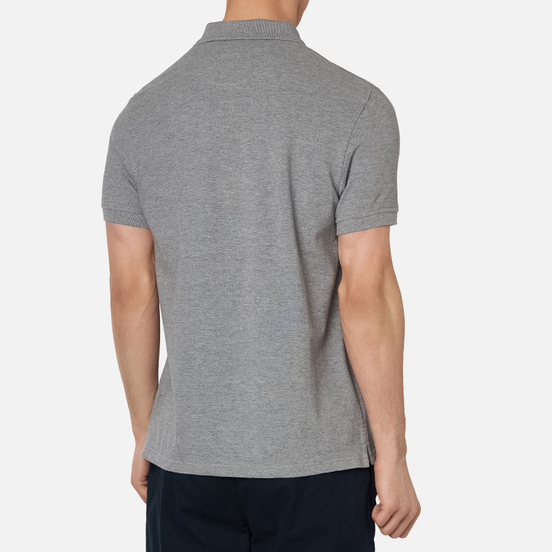Мужское поло Lyle & Scott Plain Classic Style Mid Grey Marl