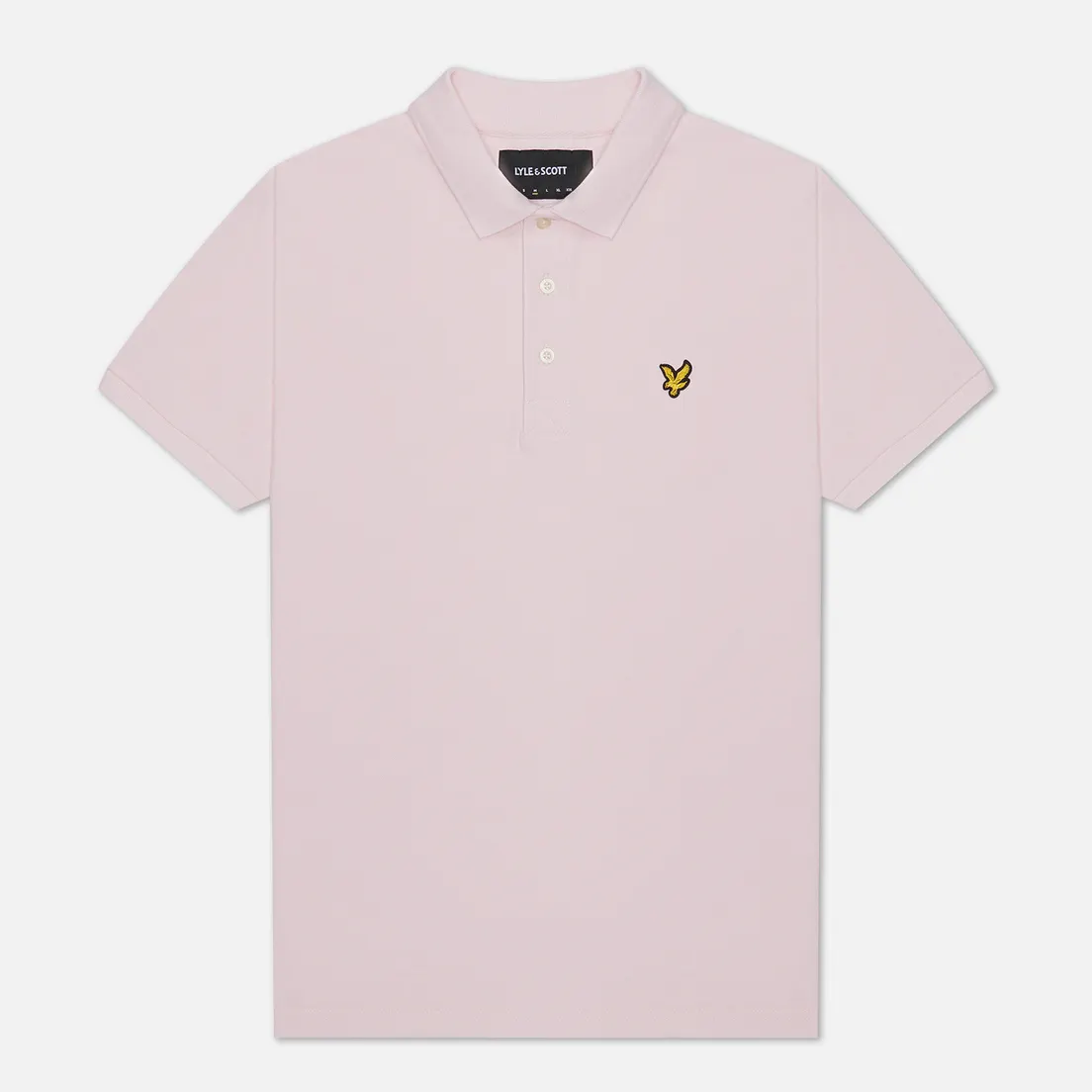 Lyle & Scott Мужское поло Plain Pique Jersey Regular Fit