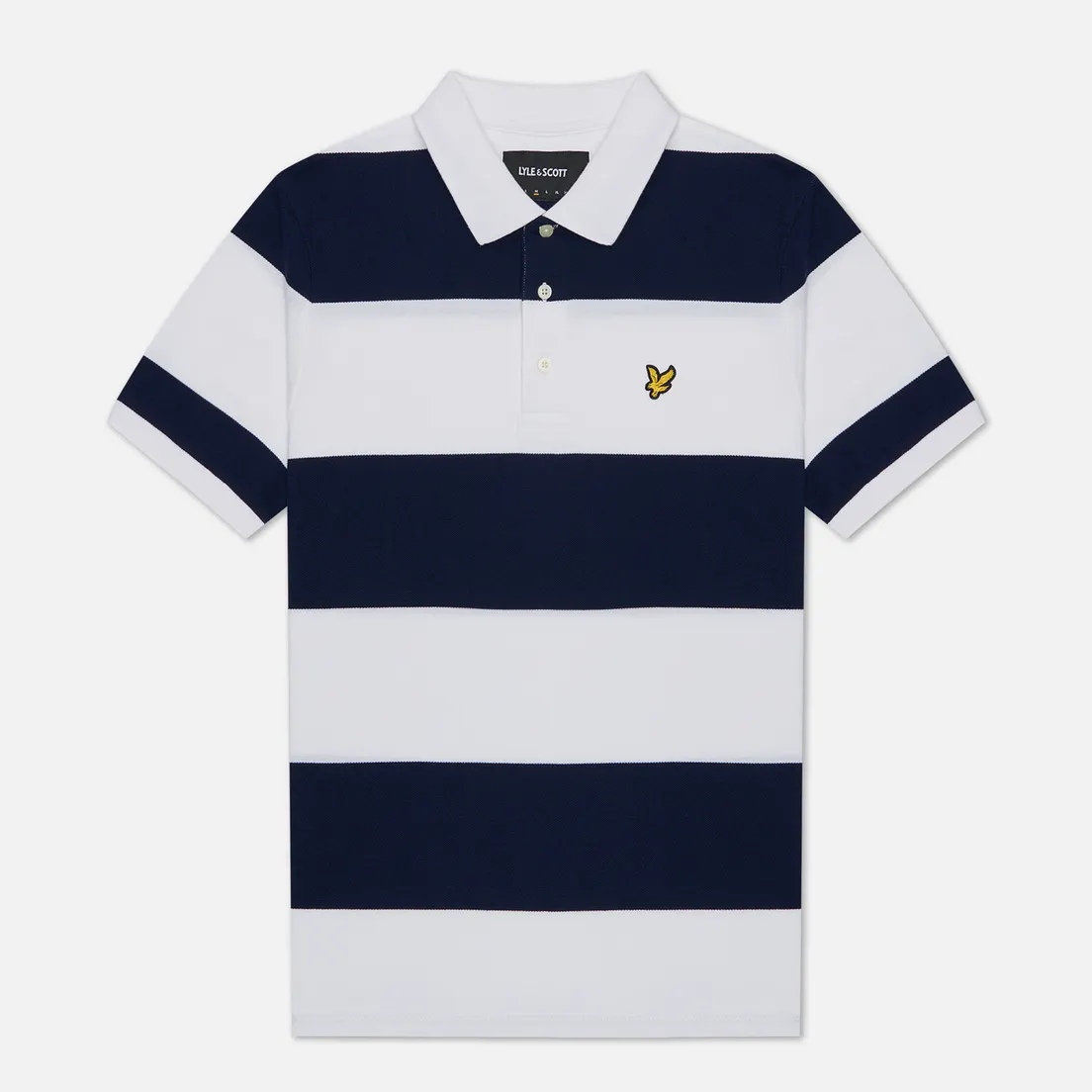 Lyle & Scott Мужское поло Wide Stripe