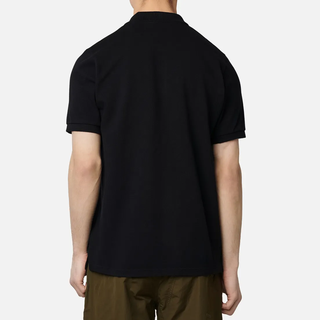 Maison Kitsune Мужское поло Tricolor Fox Patch