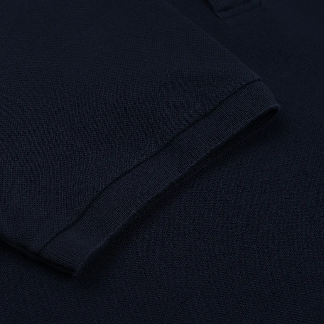 Maison Kitsune Мужское поло Tricolor Fox Patch