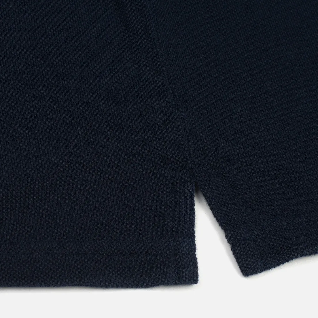 Maison Kitsune Мужское поло Tricolor Fox Patch