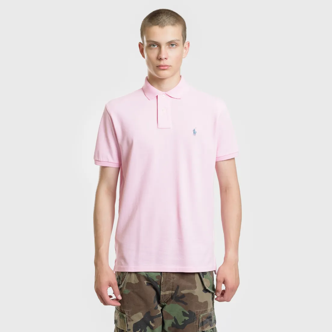 Polo Ralph Lauren Мужское поло Classic Logo Basic Mesh
