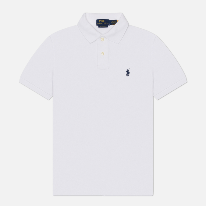 Мужское поло Polo Ralph Lauren Custom Slim Fit Cotton Mesh