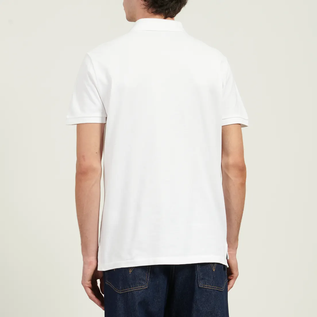 Polo Ralph Lauren Мужское поло Custom Slim Fit Cotton Mesh