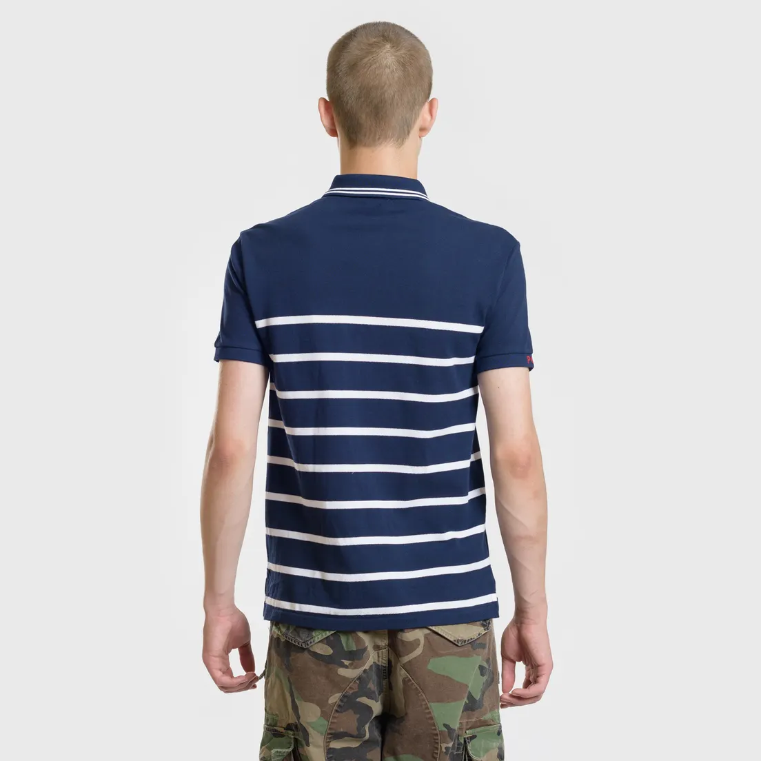 Polo Ralph Lauren Мужское поло Embroidered Polo Bear Stripe