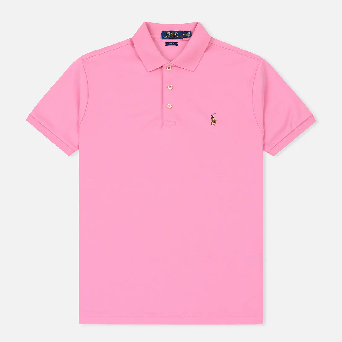 Polo Ralph Lauren Мужское поло Logo Embroidered Slim Fit