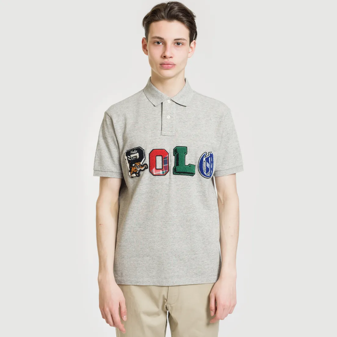 Polo Ralph Lauren Мужское поло Patches Spelling Polo
