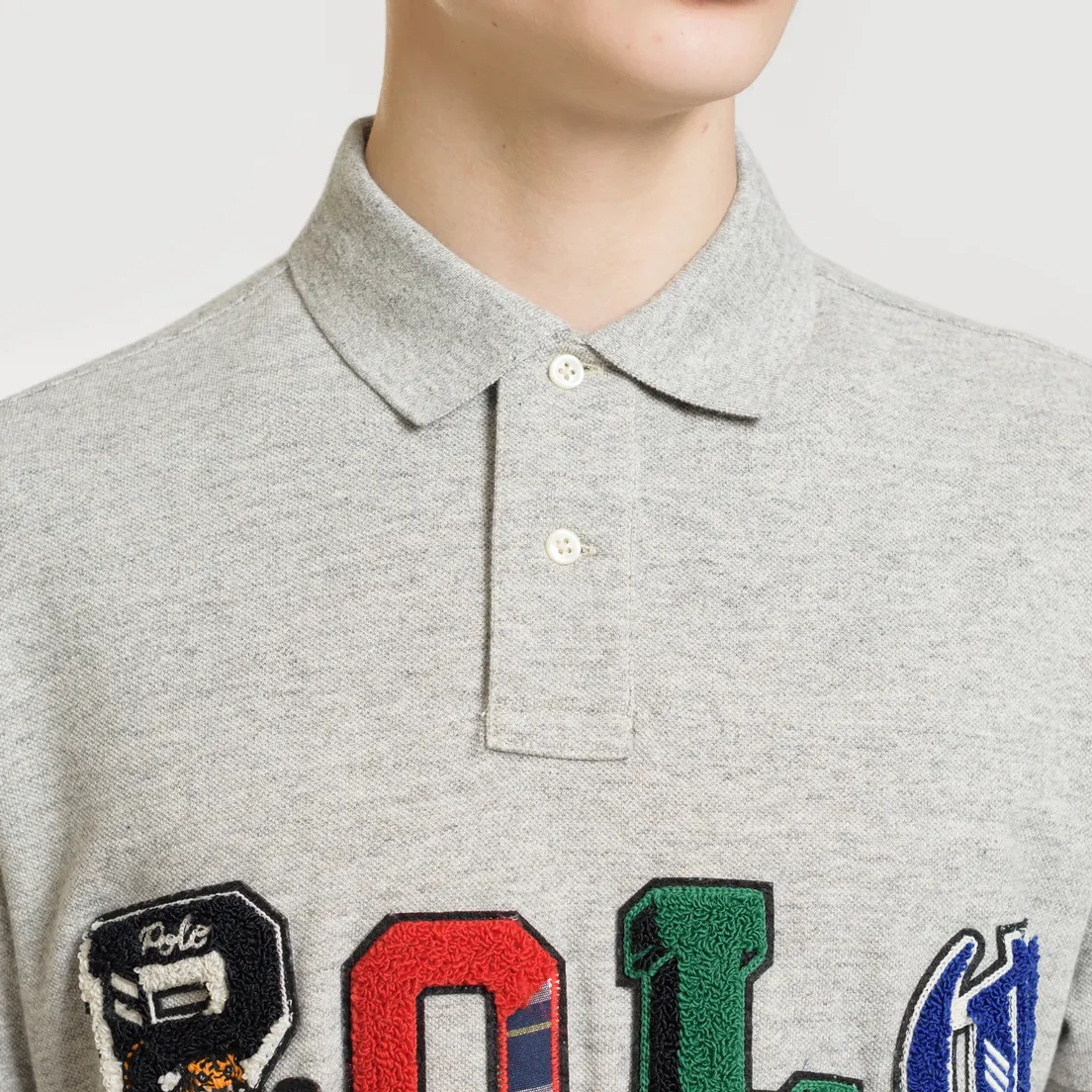 Polo Ralph Lauren Мужское поло Patches Spelling Polo