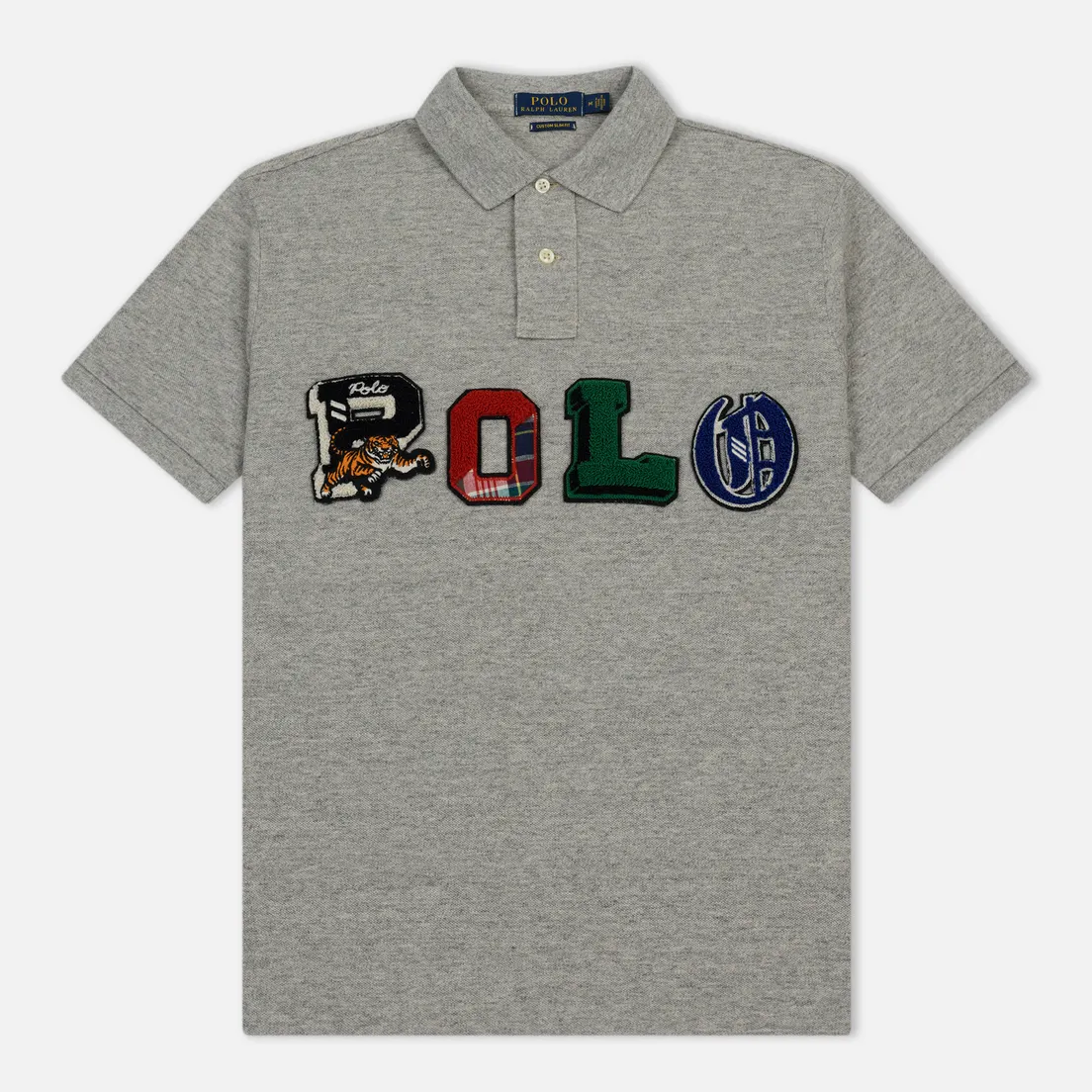 Polo Ralph Lauren Мужское поло Patches Spelling Polo
