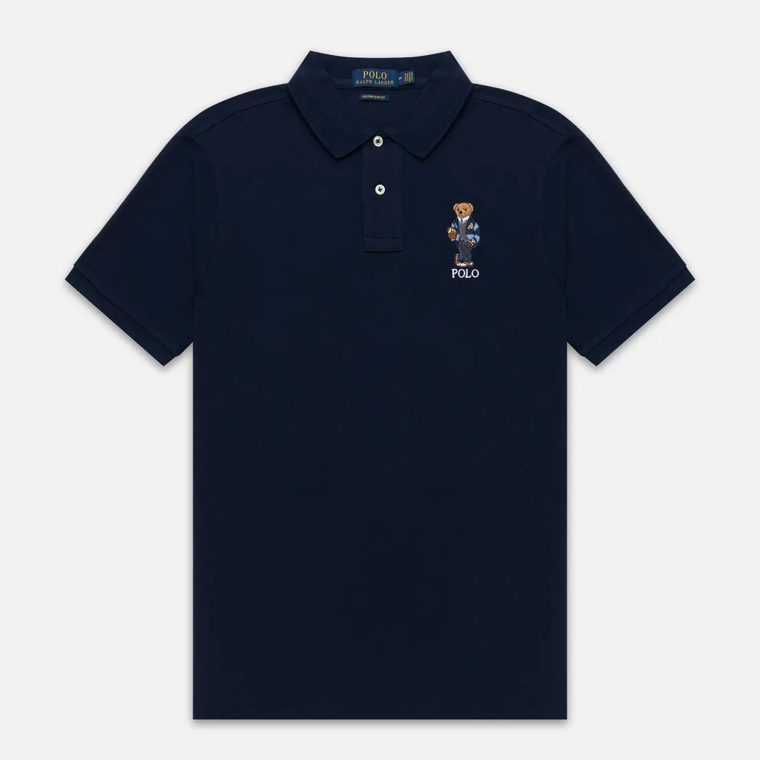 Polo Ralph Lauren Мужское поло Bear Ready Play Football In Polo Style