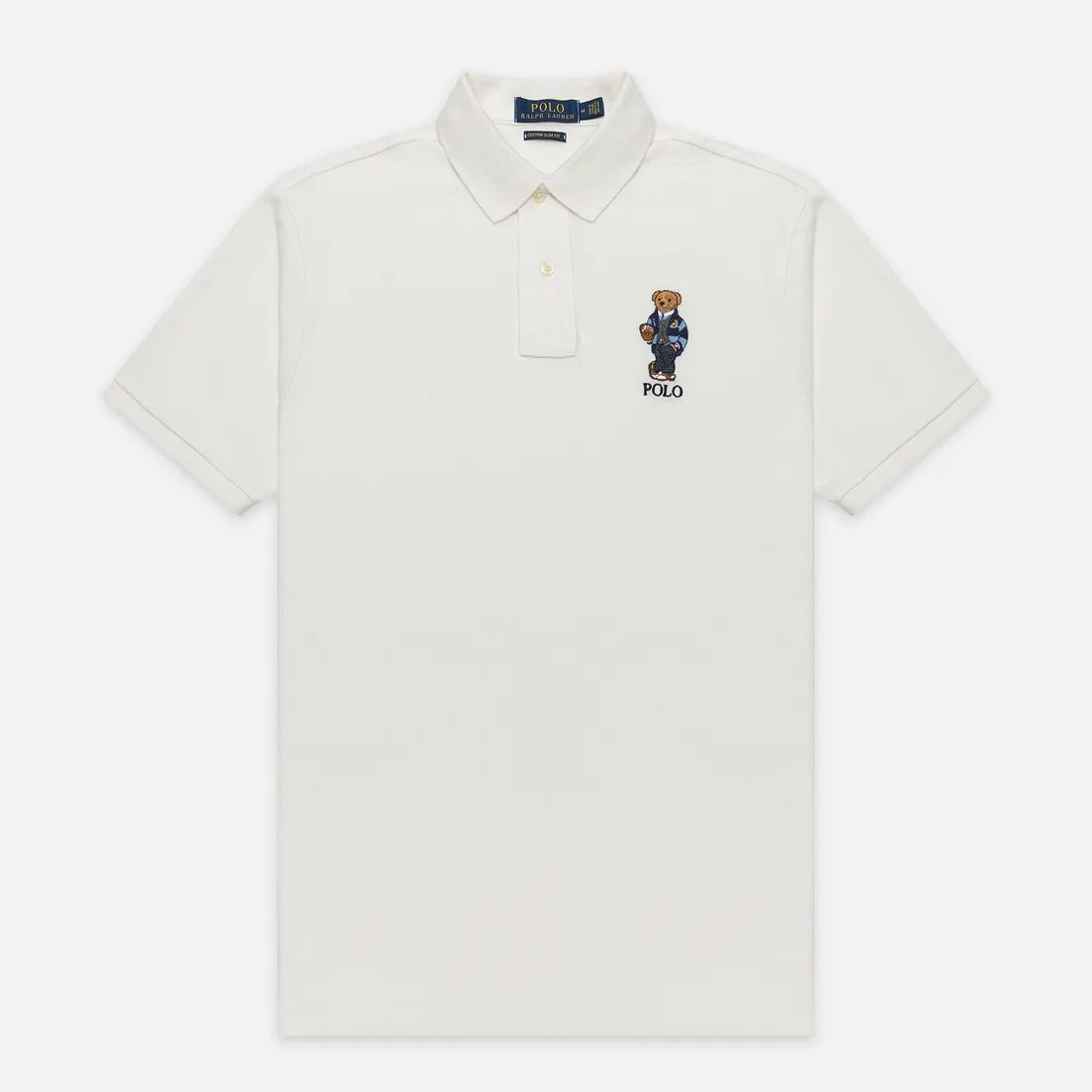 Polo Ralph Lauren Мужское поло Bear Ready Play Football In Polo Style