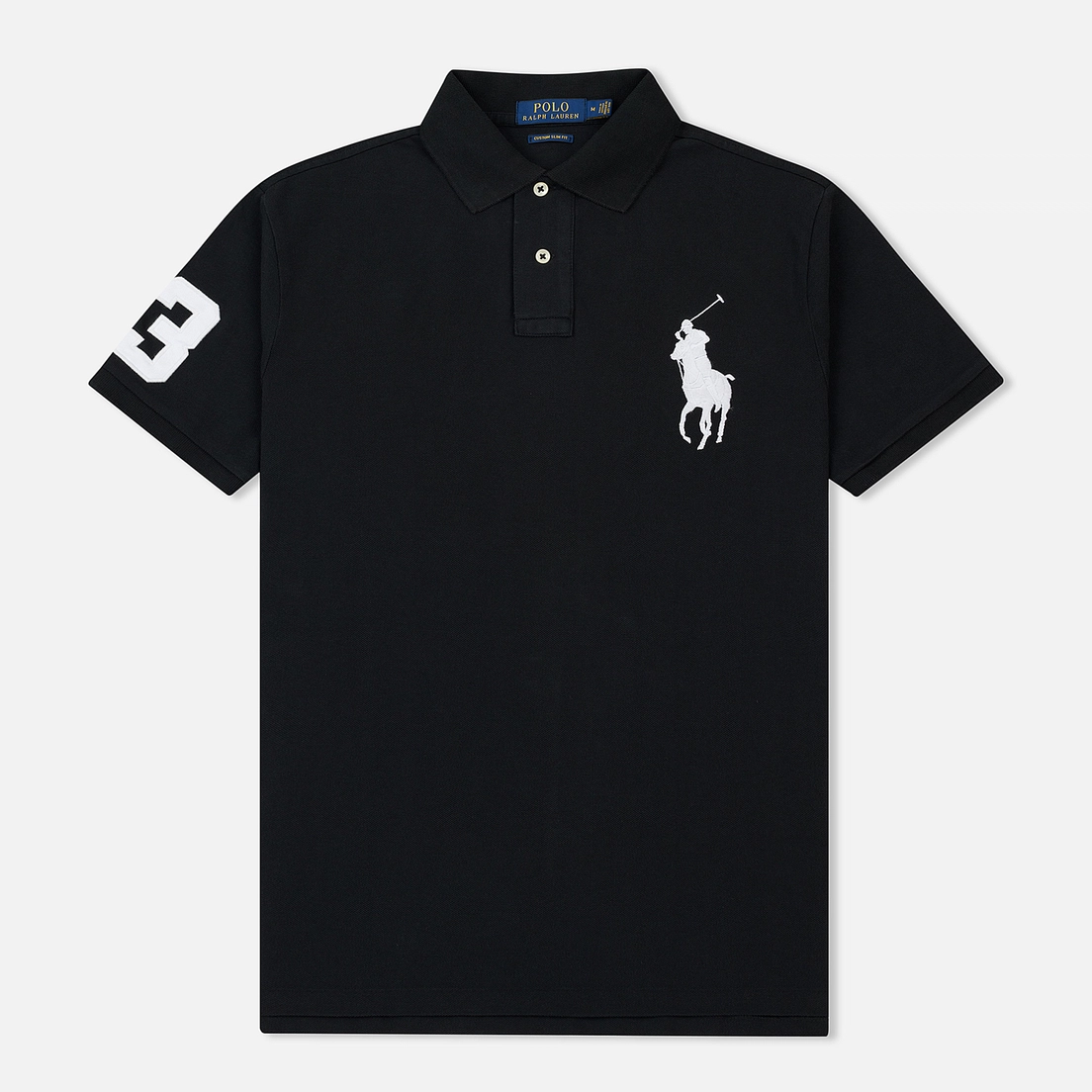 Polo Ralph Lauren Мужское поло Slim Fit Cotton Mesh Big Logo