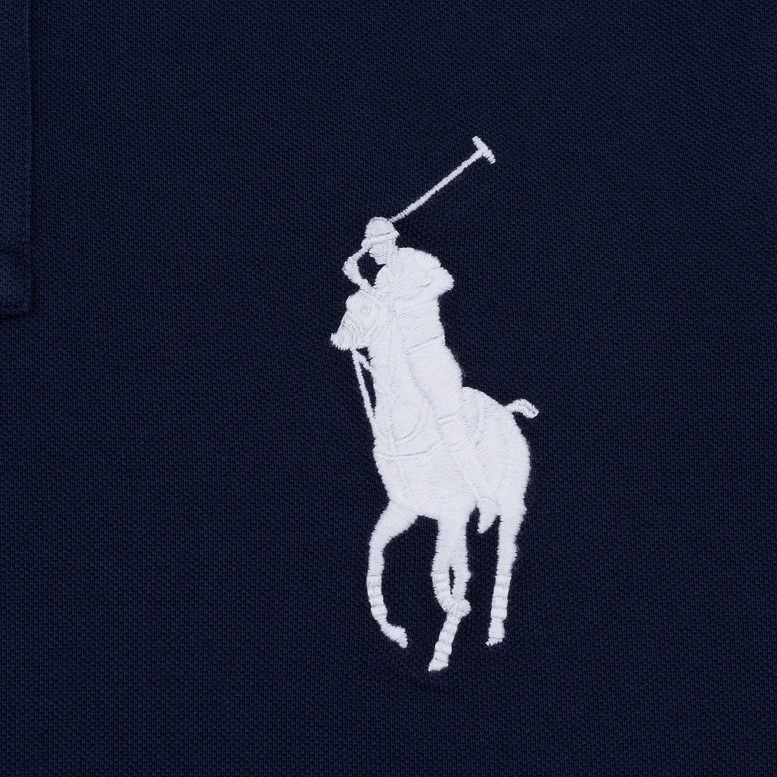 Polo Ralph Lauren Мужское поло Slim Fit Cotton Mesh Big Logo
