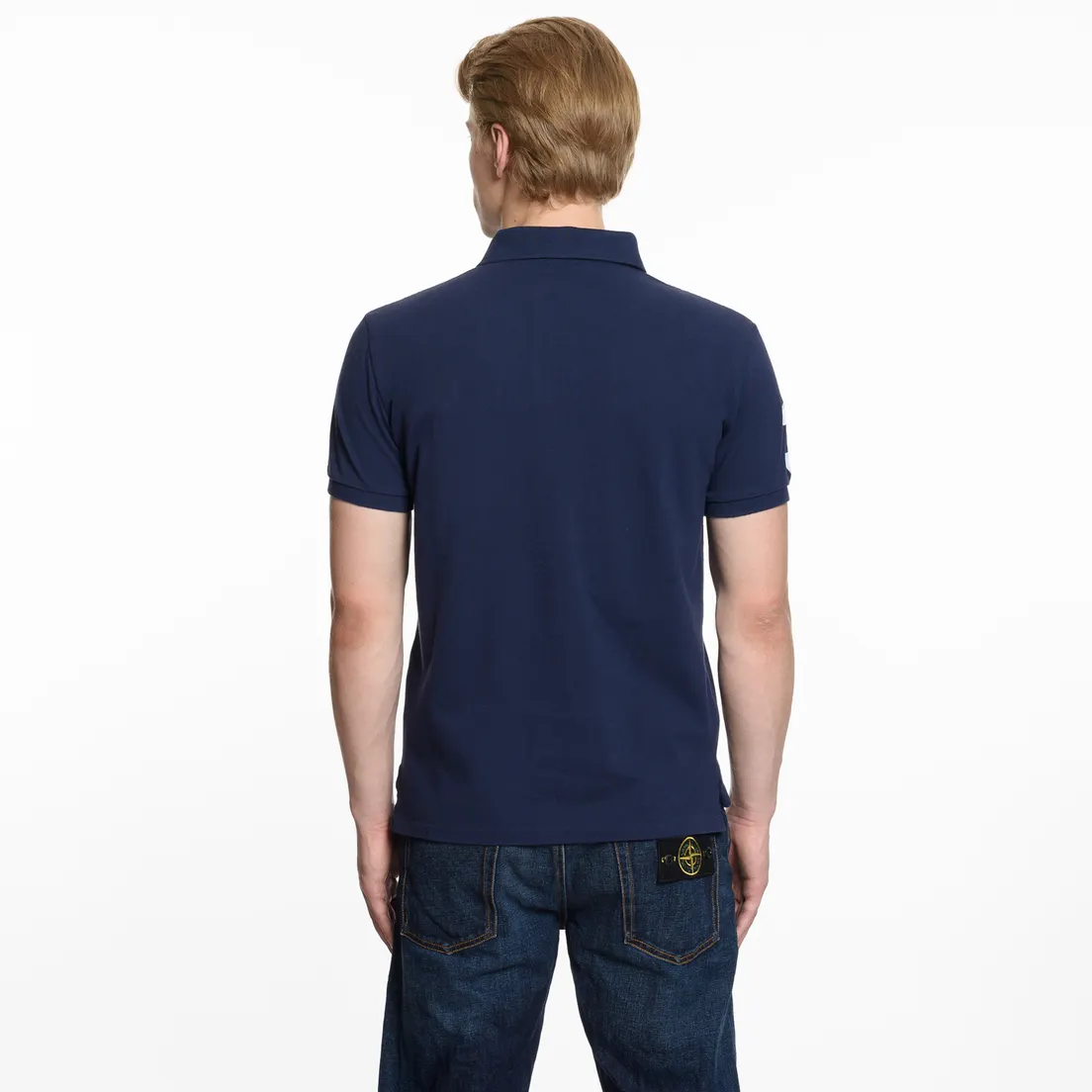 Polo Ralph Lauren Мужское поло Slim Fit Cotton Mesh Big Logo