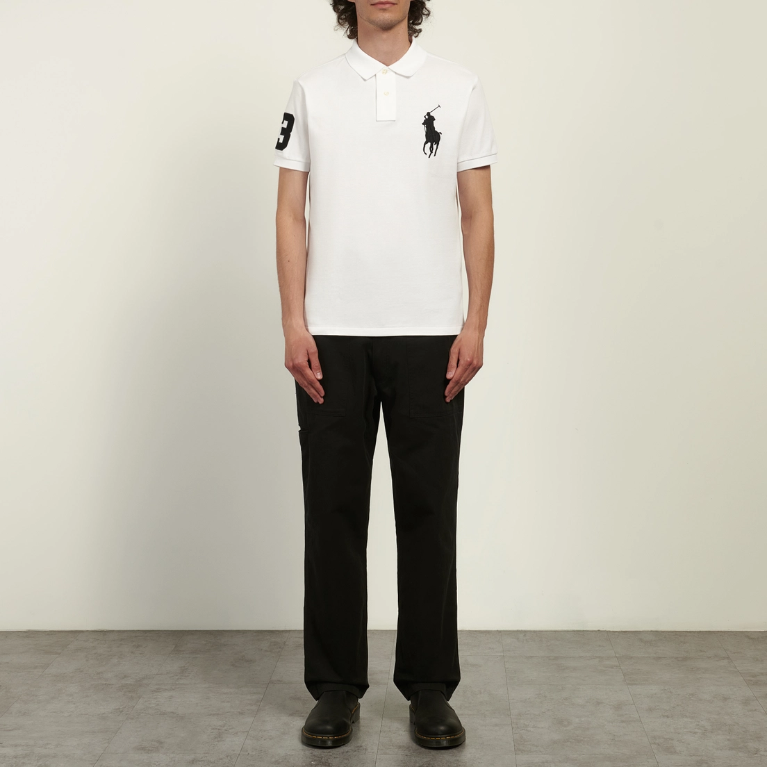Мужское поло Polo Ralph Lauren Slim Fit Cotton Mesh Big Logo, 710