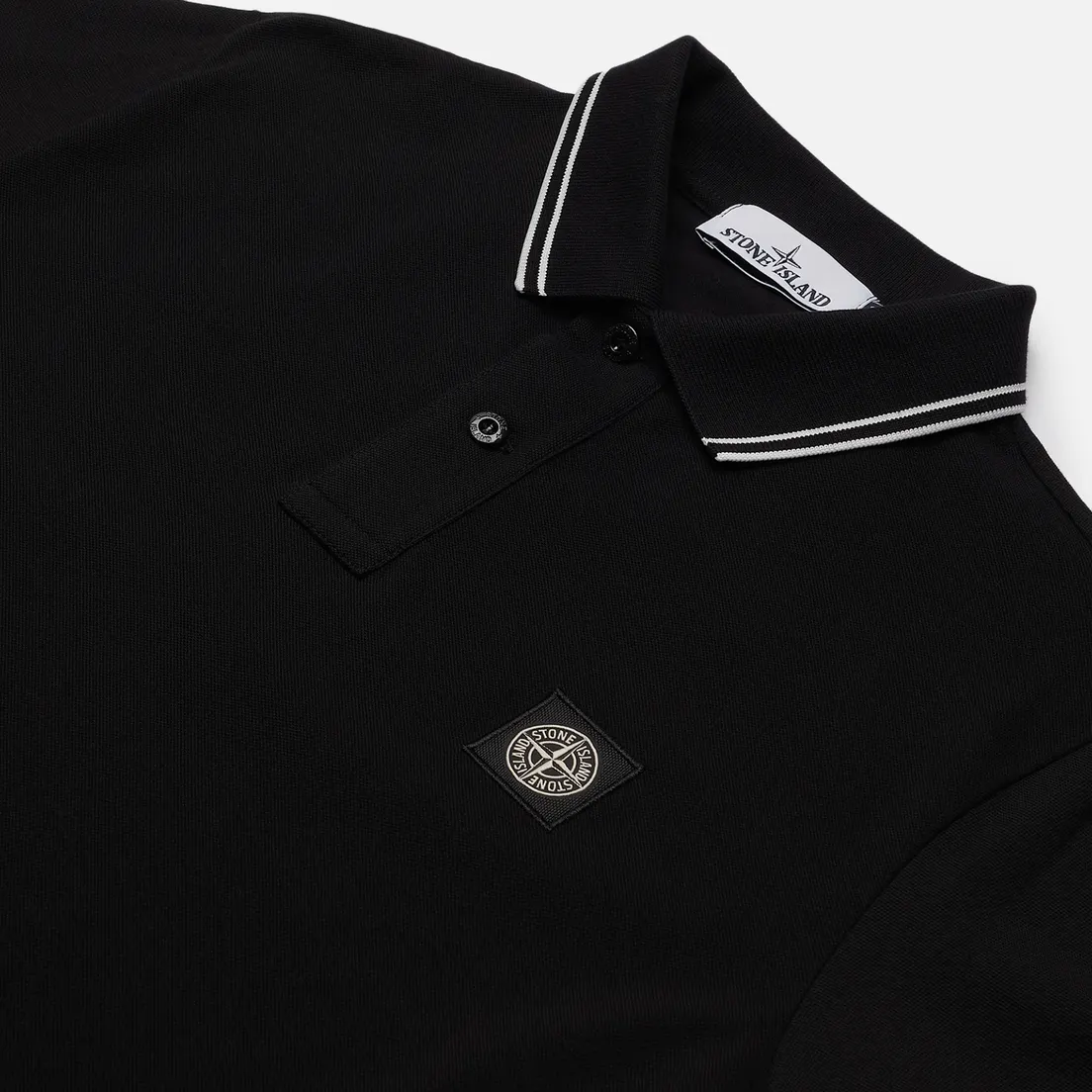 Stone Island Мужское поло Patch Program Slim Fit