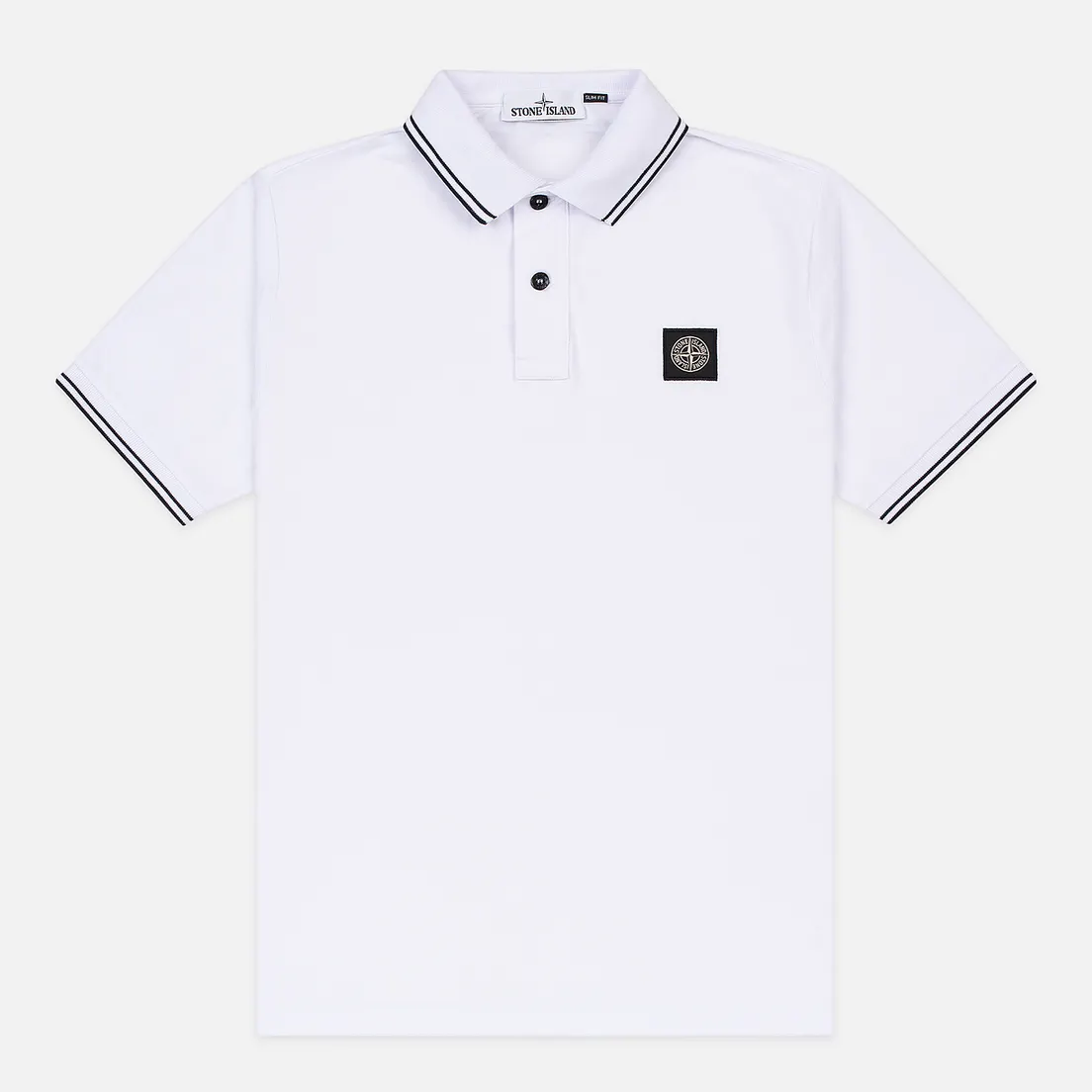 Stone Island Мужское поло Patch Program