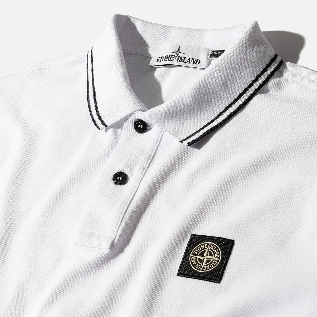 Stone Island Мужское поло Patch Program