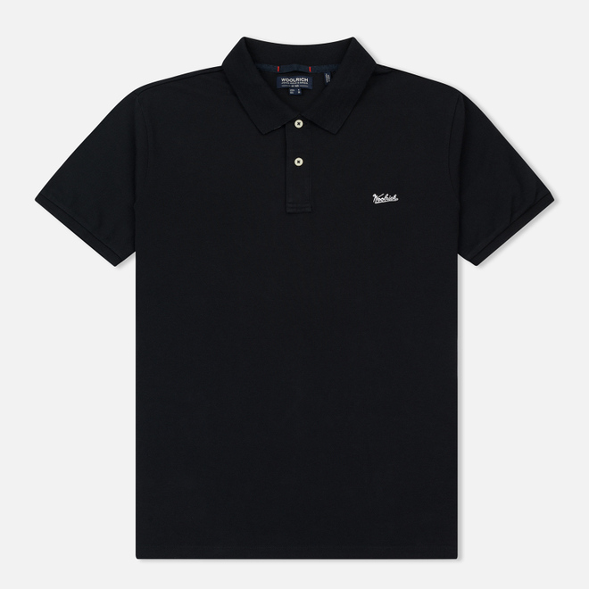 Мужское поло Woolrich Gracious Dark Navy