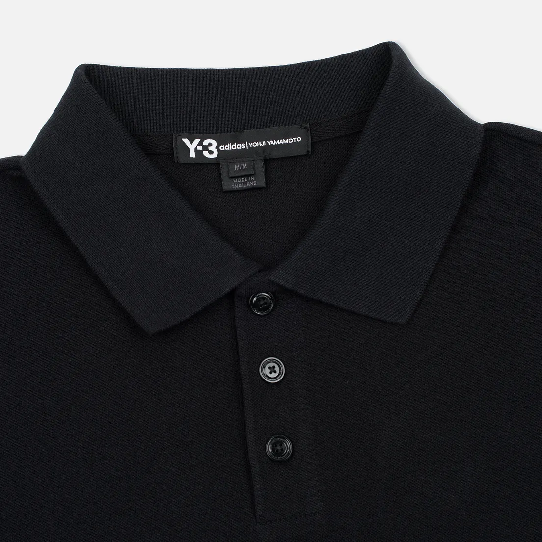 Y-3 Мужское поло Classic Logo Left Sleeve